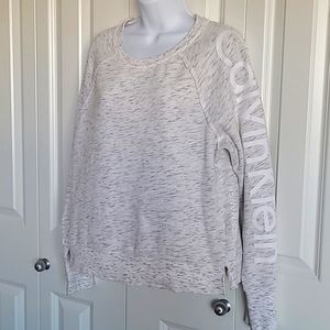 Light Grey Calvin Klein Performance Sweat Shirt - Size Large